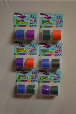 "Chameleon Skinz" - Navy to Aqua Color Changing Tape