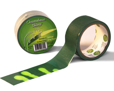 "Chameleon Skinz"- Green to Yellow Color Changing Tape