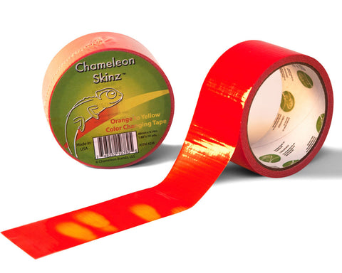 "Chameleon Skinz"- Orange to Yellow Color Changing Tape